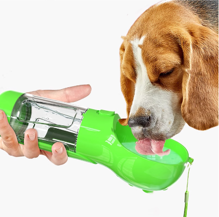 Portable 3-in-1 Water Bottle for Cats and Dogs