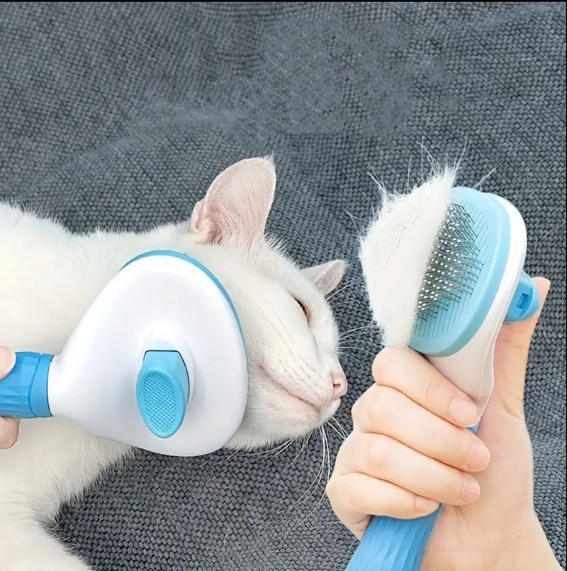 Pet Hair Remover Brush for Dogs and Cats, Non-Slip Beauty Brush