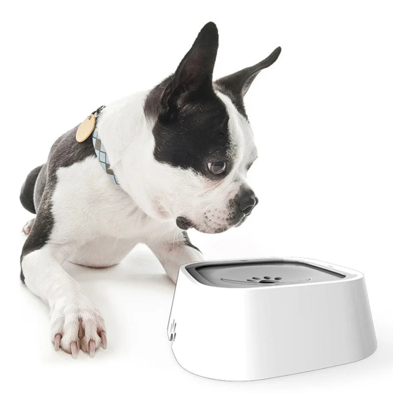 Spill-Proof Floating Water Bowl for Dogs and Cats