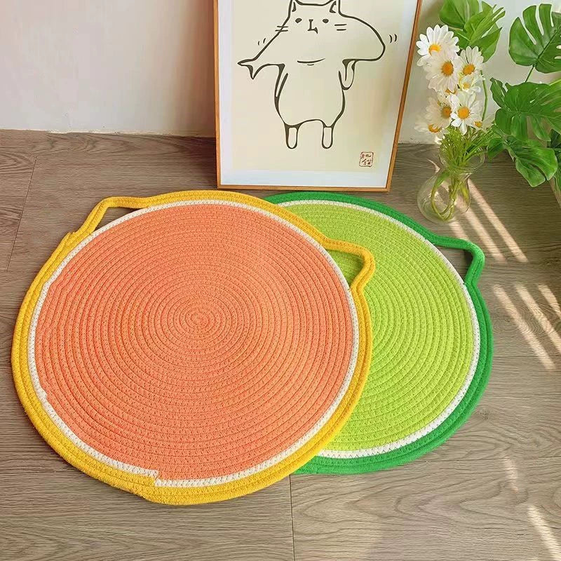 Summer Summer Summer Mat Woven Self-Hi Toy Ball One Cat Nest