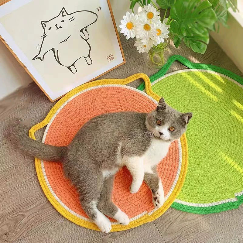 Summer Summer Summer Mat Woven Self-Hi Toy Ball One Cat Nest