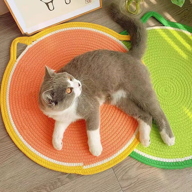 Summer Summer Summer Mat Woven Self-Hi Toy Ball One Cat Nest