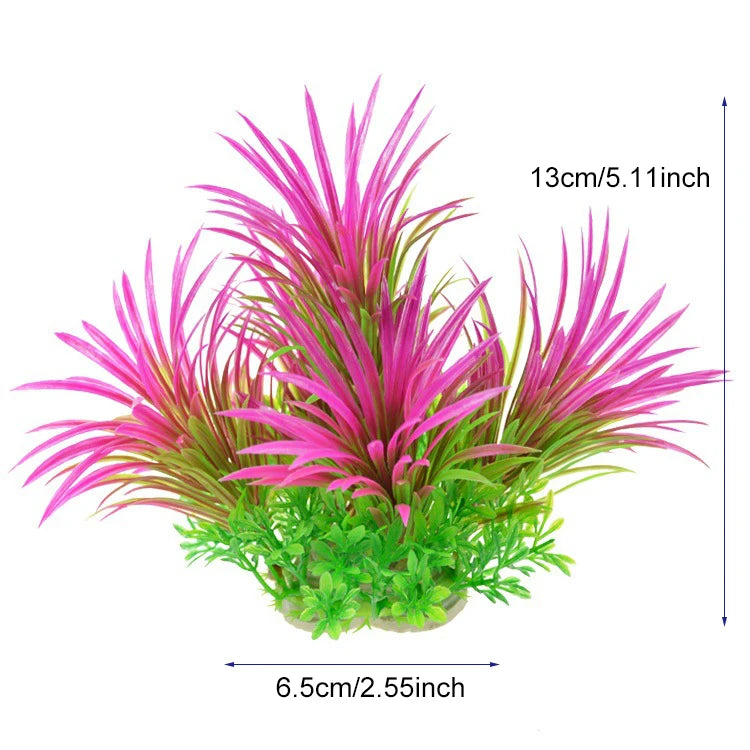 Artificial aquarium decoration plastic plants aquatic plants