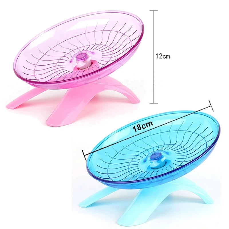 Hamster Running Wheel, Mute Flying Saucer, Steel Axle