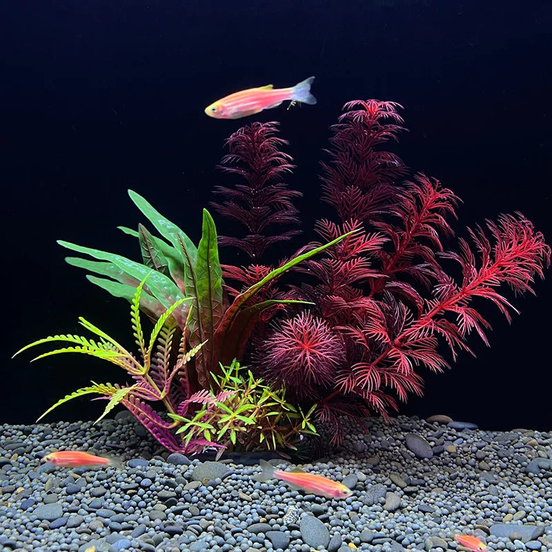 Artificial aquarium decoration plastic plants aquatic plants