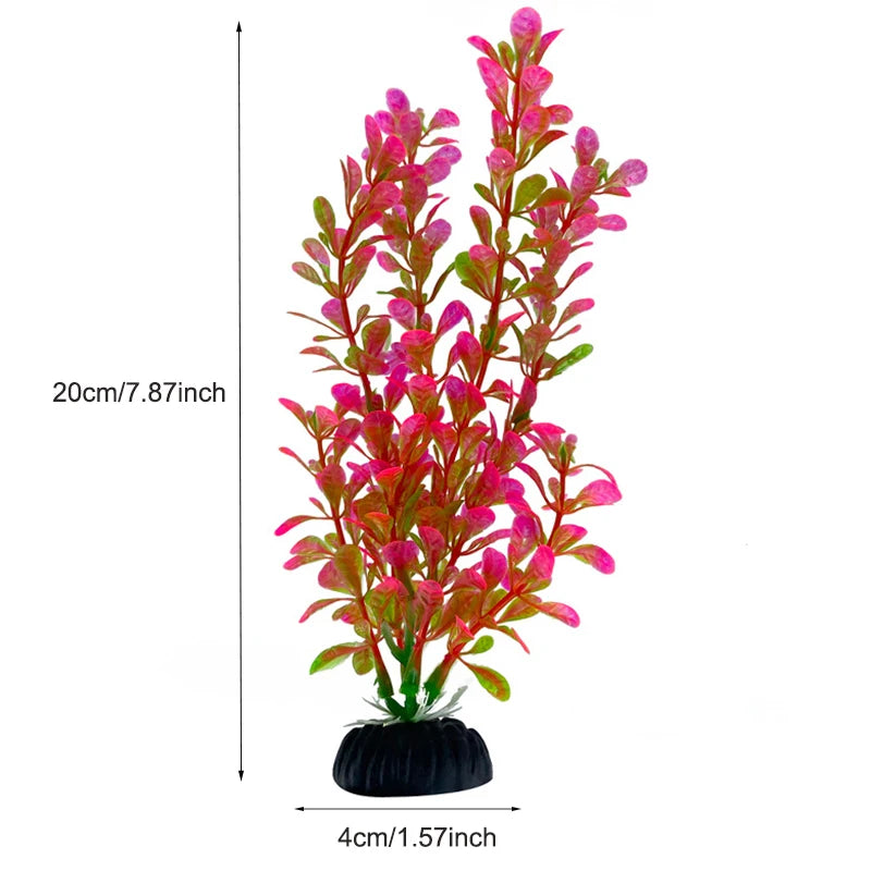 Artificial aquarium decoration plastic plants aquatic plants