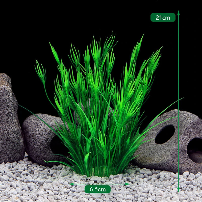 Artificial aquarium decoration plastic plants aquatic plants