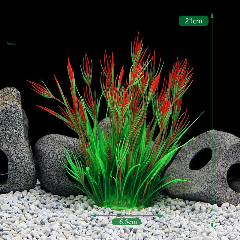 Artificial aquarium decoration plastic plants aquatic plants