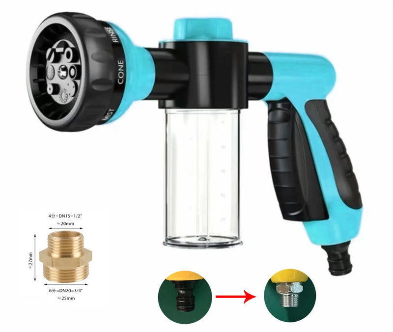 Innovative High-Pressure Pet Nozzle with 3 Adjustable Modes - The Bath Time Revolution