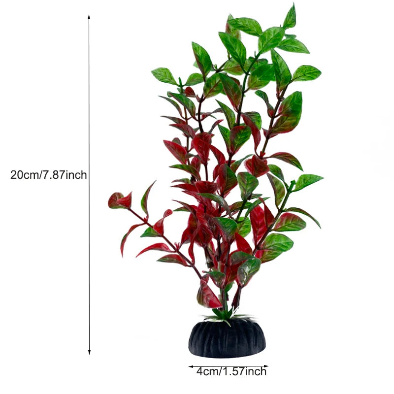 Artificial aquarium decoration plastic plants aquatic plants