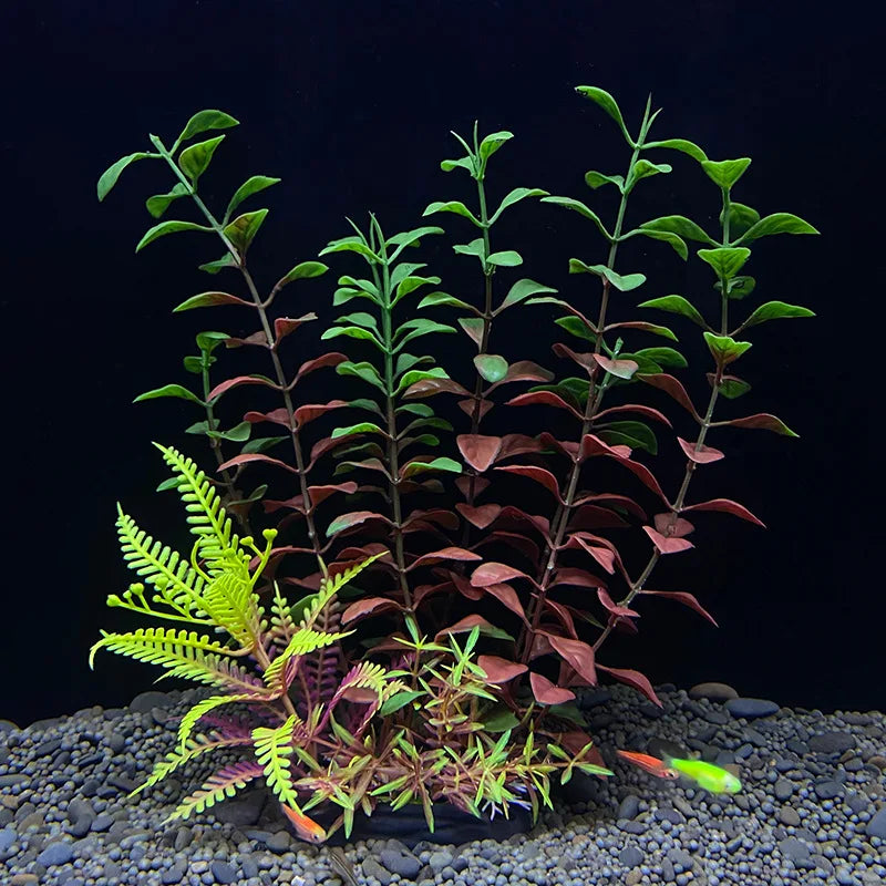 Artificial aquarium decoration plastic plants aquatic plants