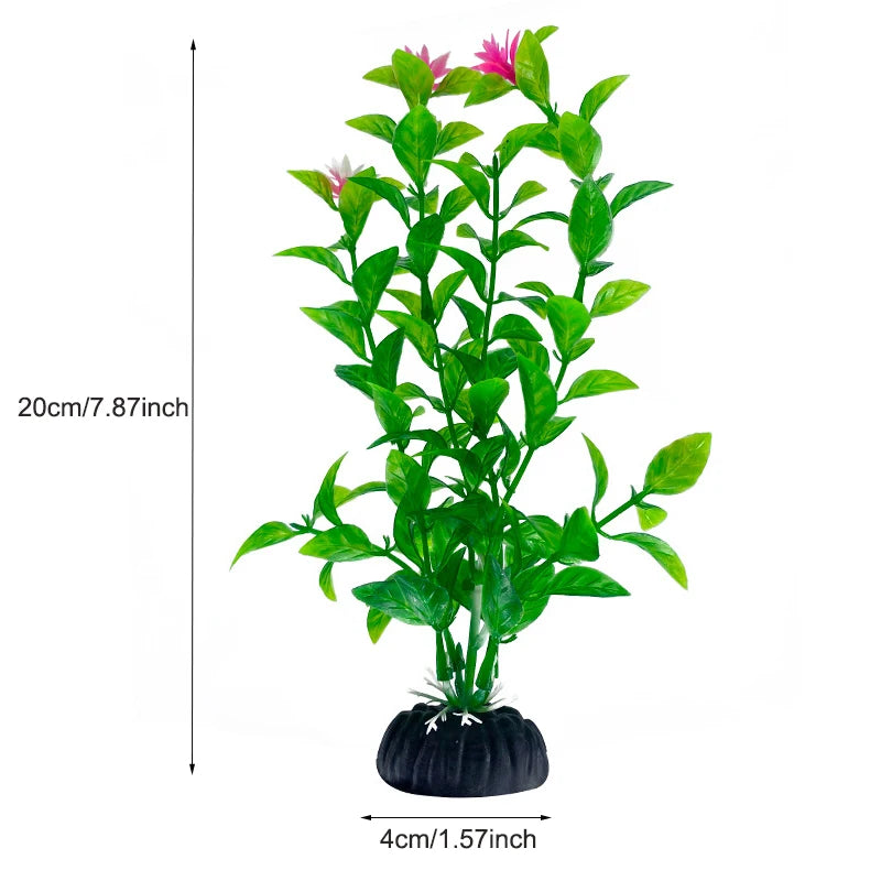 Artificial aquarium decoration plastic plants aquatic plants