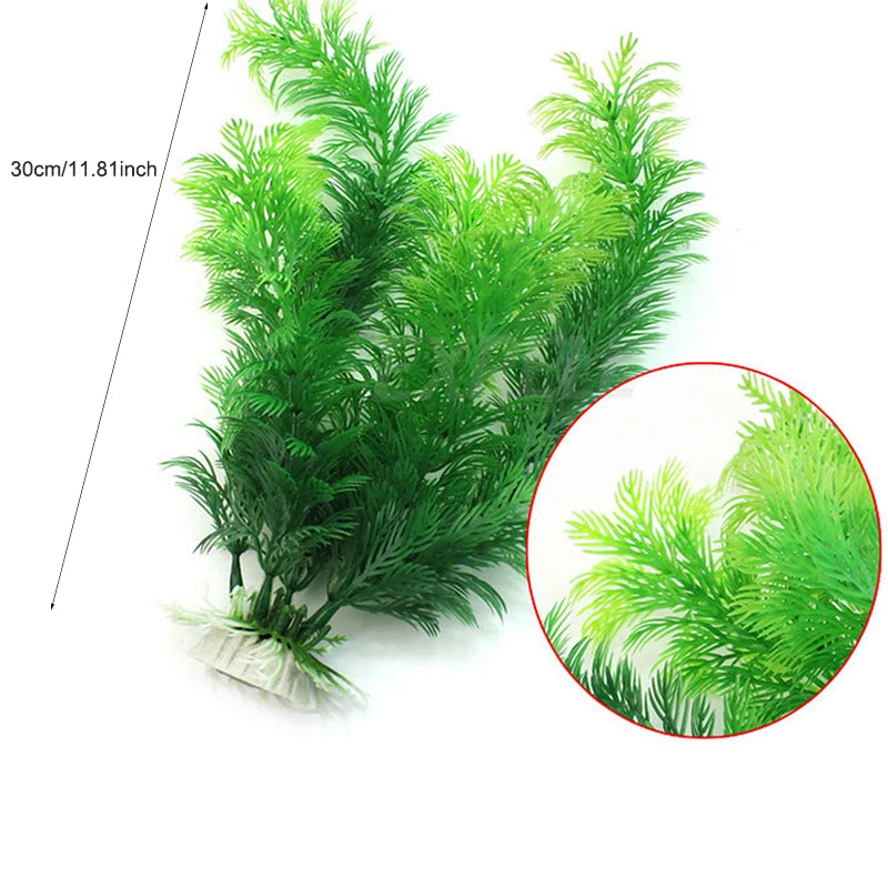 Artificial aquarium decoration plastic plants aquatic plants