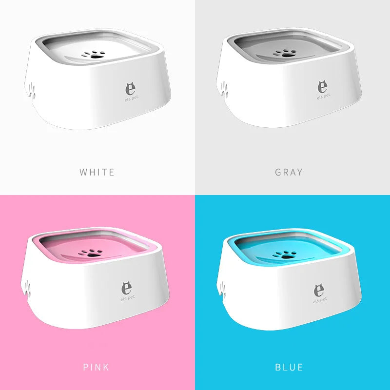 Spill-Proof Floating Water Bowl for Dogs and Cats