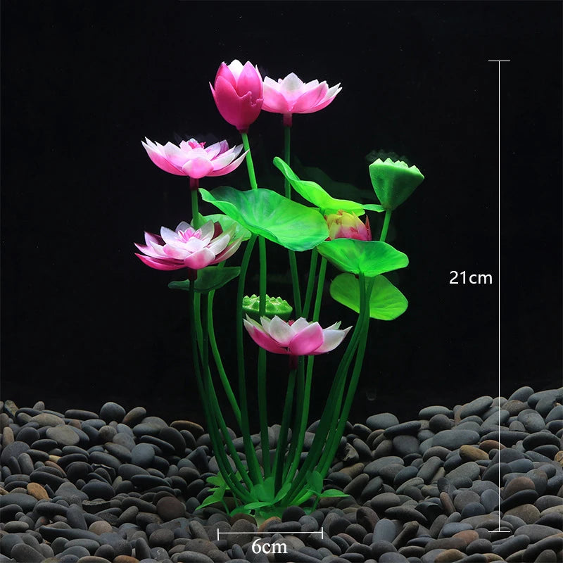 Artificial aquarium decoration plastic plants aquatic plants