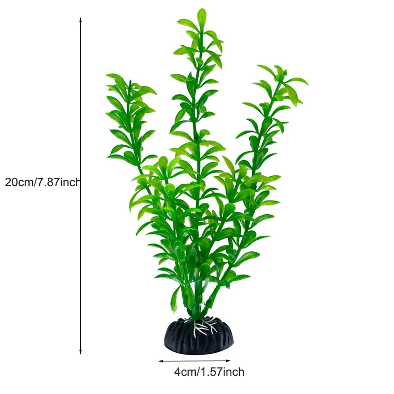 Artificial aquarium decoration plastic plants aquatic plants