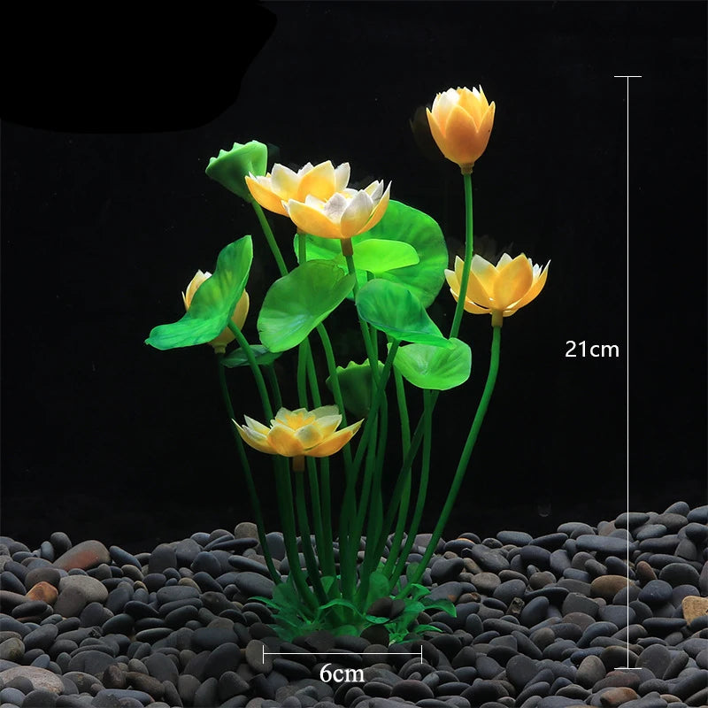 Artificial aquarium decoration plastic plants aquatic plants