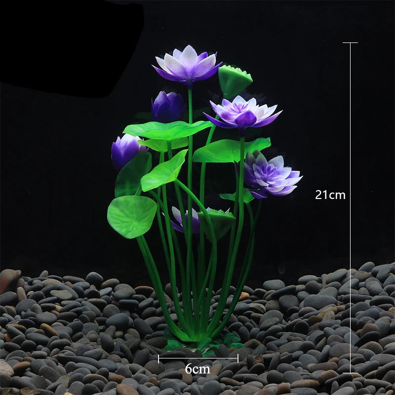 Artificial aquarium decoration plastic plants aquatic plants