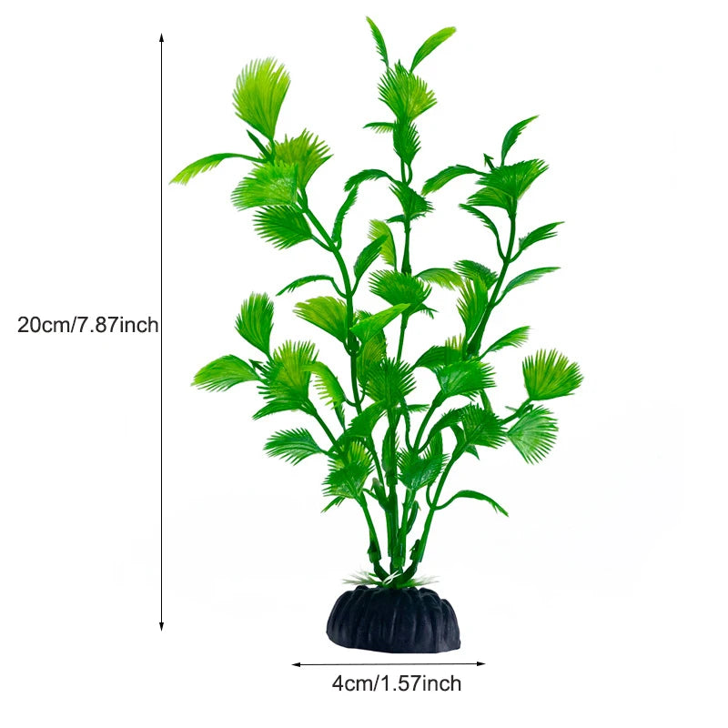 Artificial aquarium decoration plastic plants aquatic plants