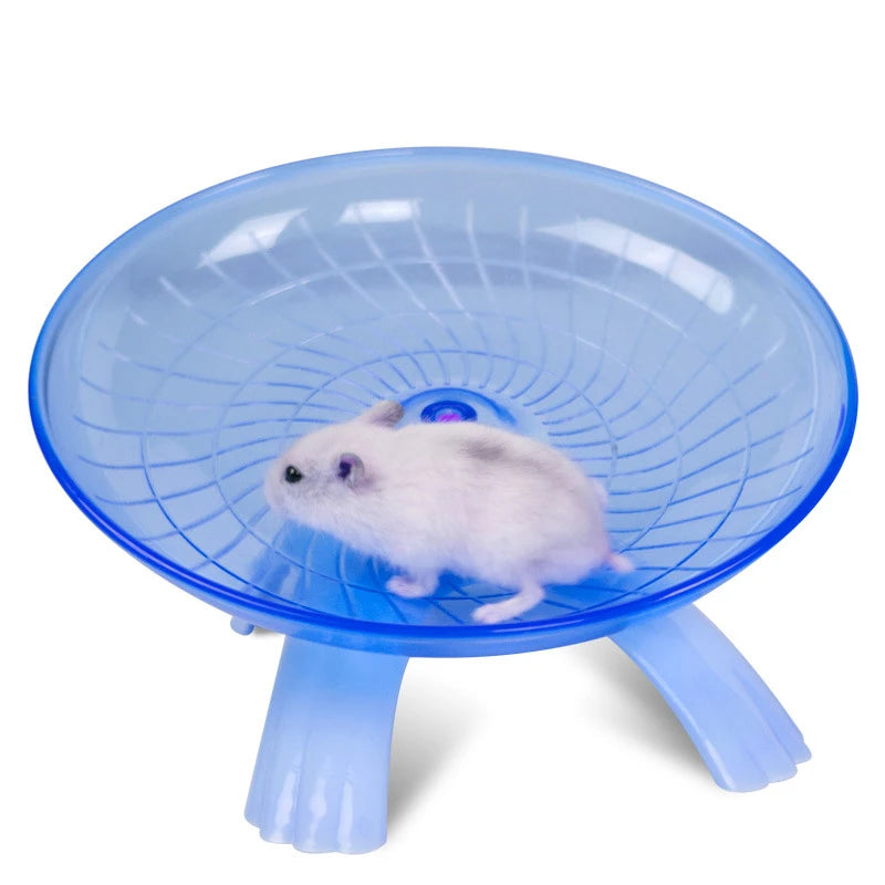 Hamster Running Wheel, Mute Flying Saucer, Steel Axle