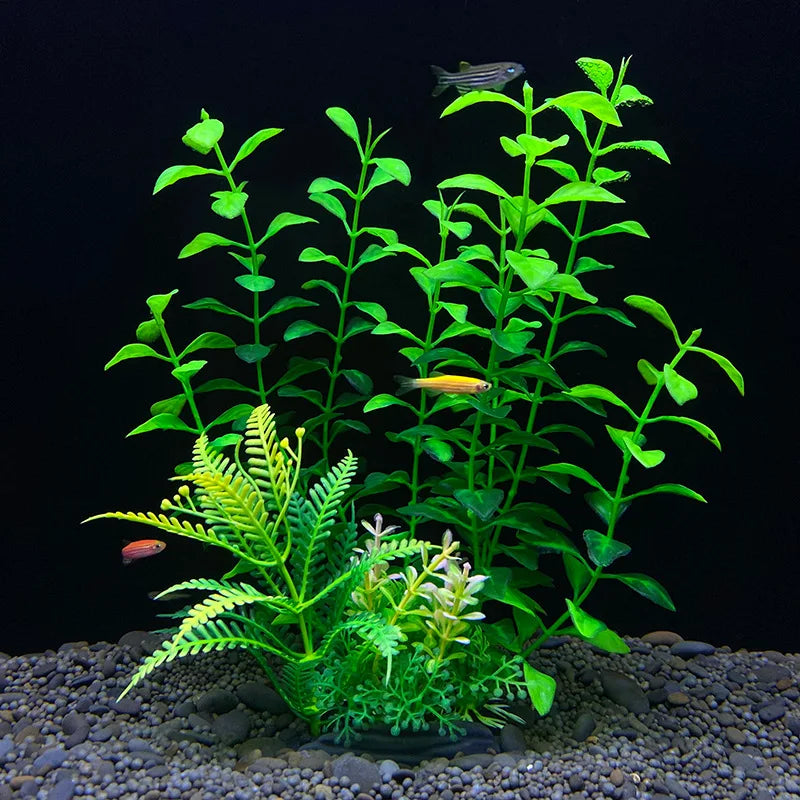 Artificial aquarium decoration plastic plants aquatic plants